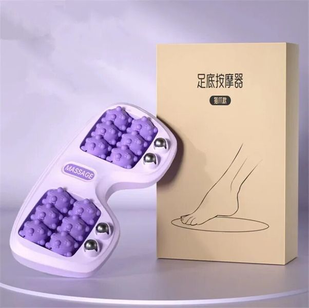 Роликовий магнітний масажер для стоп Cat Claw Style Foot Massager Акупунктурна терапія для ніг 52134 фото