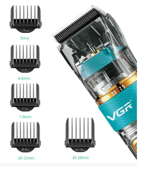 Машинка для стрижки VGR V-695 для волосся та бороди ∙ Акумуляторна бездротова машинка VGR V-695 57149 фото