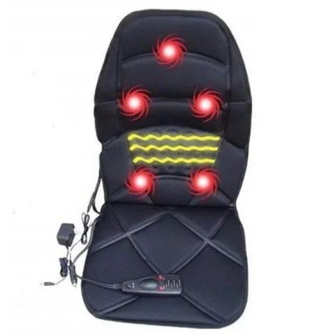Масажна накидка на крісло Massage Seat Topper ∙ Масажер крісло масажне на сидіння 51576 фото