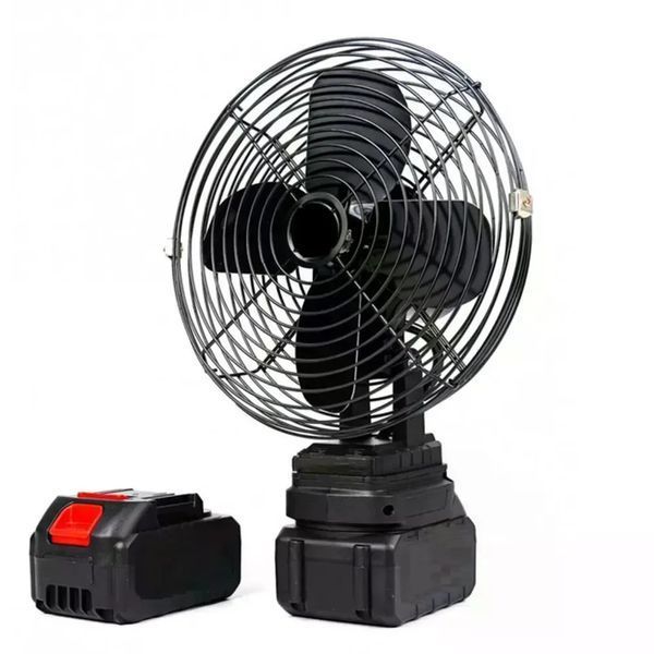 Акумуляторний вентилятор Lithium Electric Fan 48V чорний 57909 фото