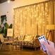 Гірлянда штора &laquo;Завіса&raquo; 3&times;6 м 600 LED USB з пультом, теплий білий ∙ Світлодіодна штора MA743 3&times;6 м з теплим білим світінням 56786 фото 6