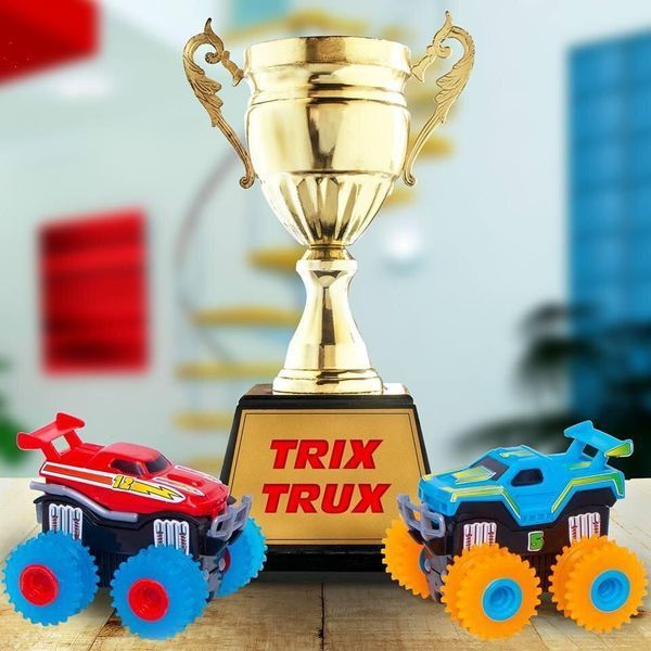Автомобильный трек Трасса Монстер-Трак Trix Trux на две машинки CG01 PR4 1046387810 фото