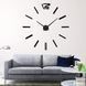 Стильний настінний 3D годинник 51382 фото 2