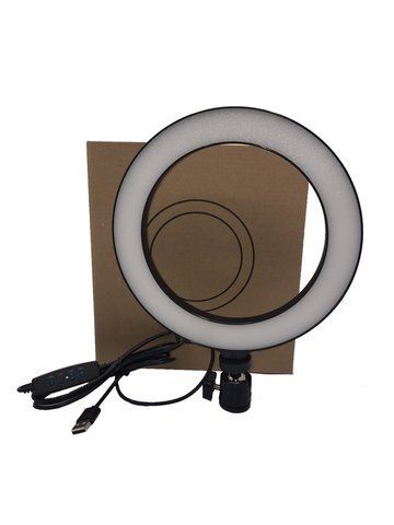 Кольцевая LED лампа | Светодиодная селфи-лампа | Селфи лампа USB (20см) без штатива 1221348398 фото