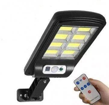 Вуличний настінний світильник Bailong Solar BL-T06-6COB на сонячній батареї з датчиком руху 58425 фото