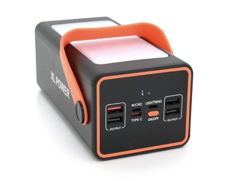 Повербанк 100000 mAh JS-658 для поїздок і роботи ∙ Зовнішній акумулятор JS-658 з LED-фонариком 56959 фото