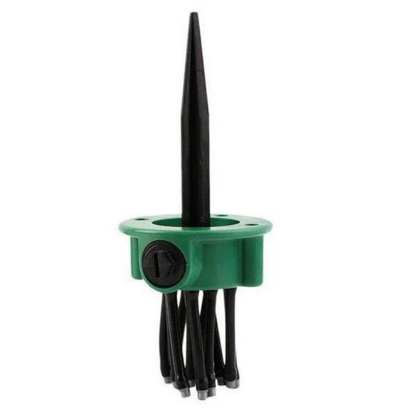 Розумна система поливу 12 в 1 Спринклерний зрошувач Multifunctional Water Sprinklers Розпилювач для газону / Поливальна система 62101 фото