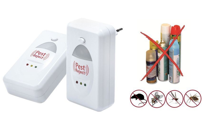 Електромагнітний відлякувач комах та гризунів Pest Reject 899282956 фото