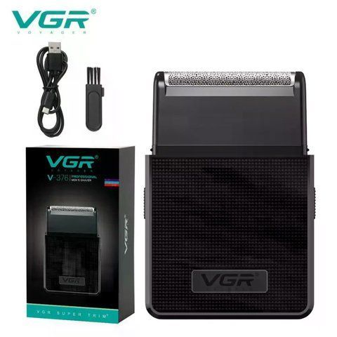 Тример для волосся VGR V-376 &bull; Акумуляторна машинка для стрижки Hair Clippers V-376, шейвер для бороди, вусів та окантовки 57986 фото